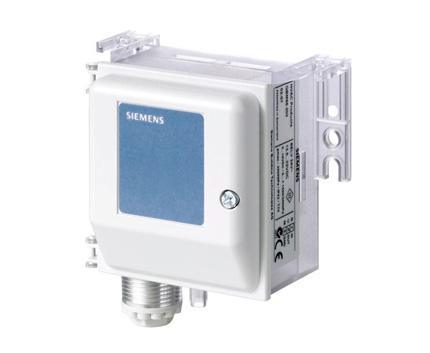 西门子压差传感器 QBM3020-1U 空气压差传感器 可选显示